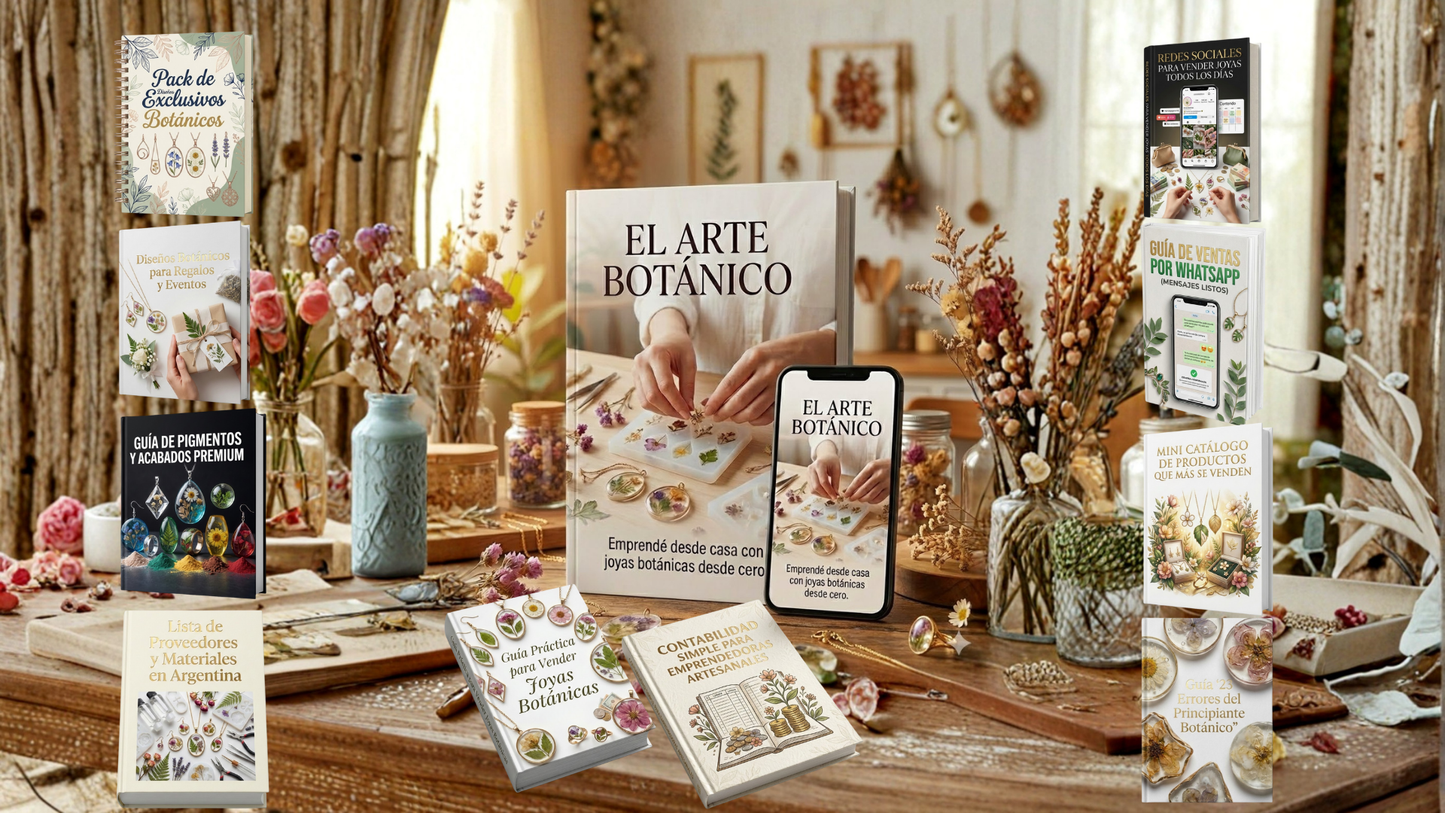 El Arte Botánico™️ + 10 BONOS DE REGALO